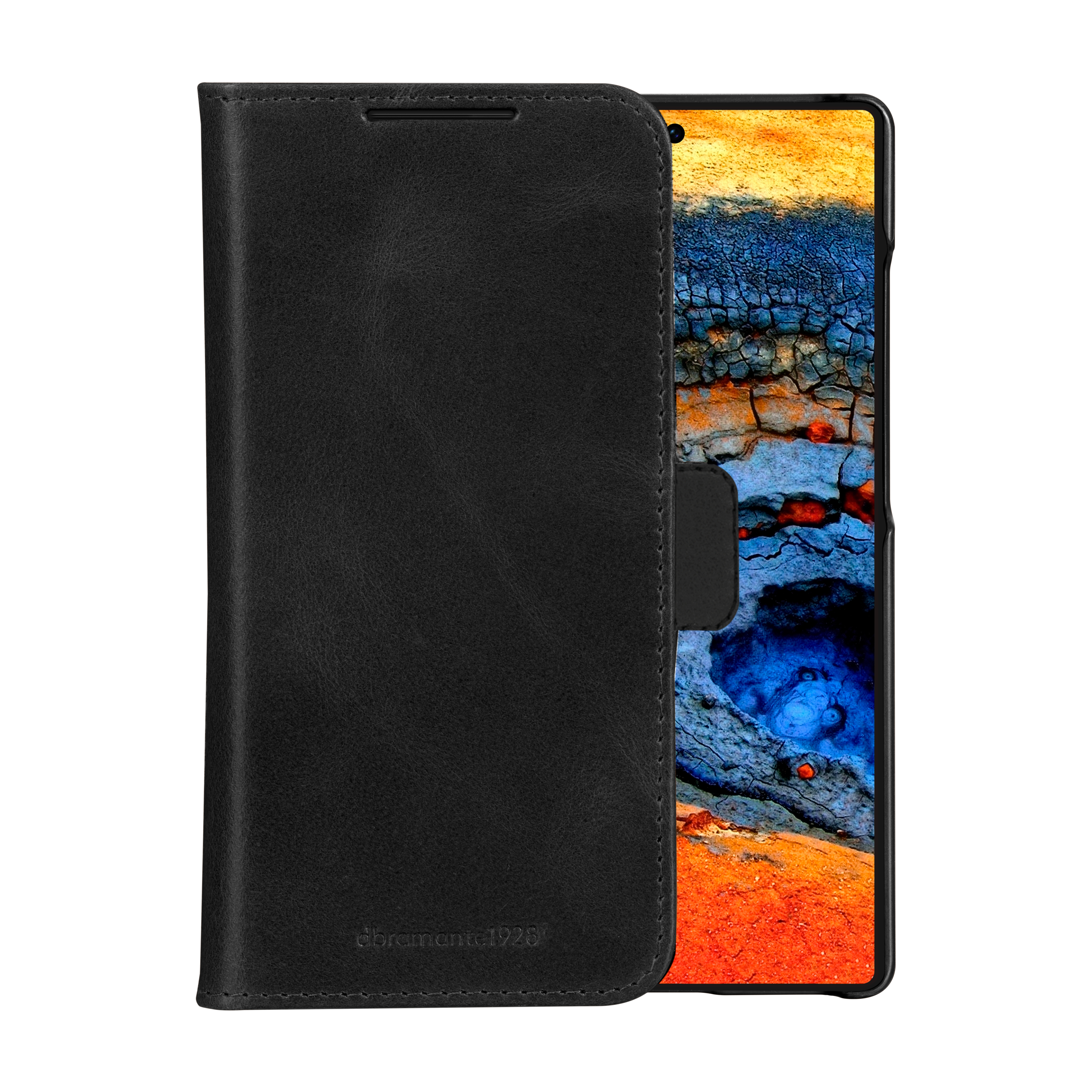 dbramante1928 Lynge custodia per cellulare 17,3 cm (6.8") Custodia flip a libro Nero