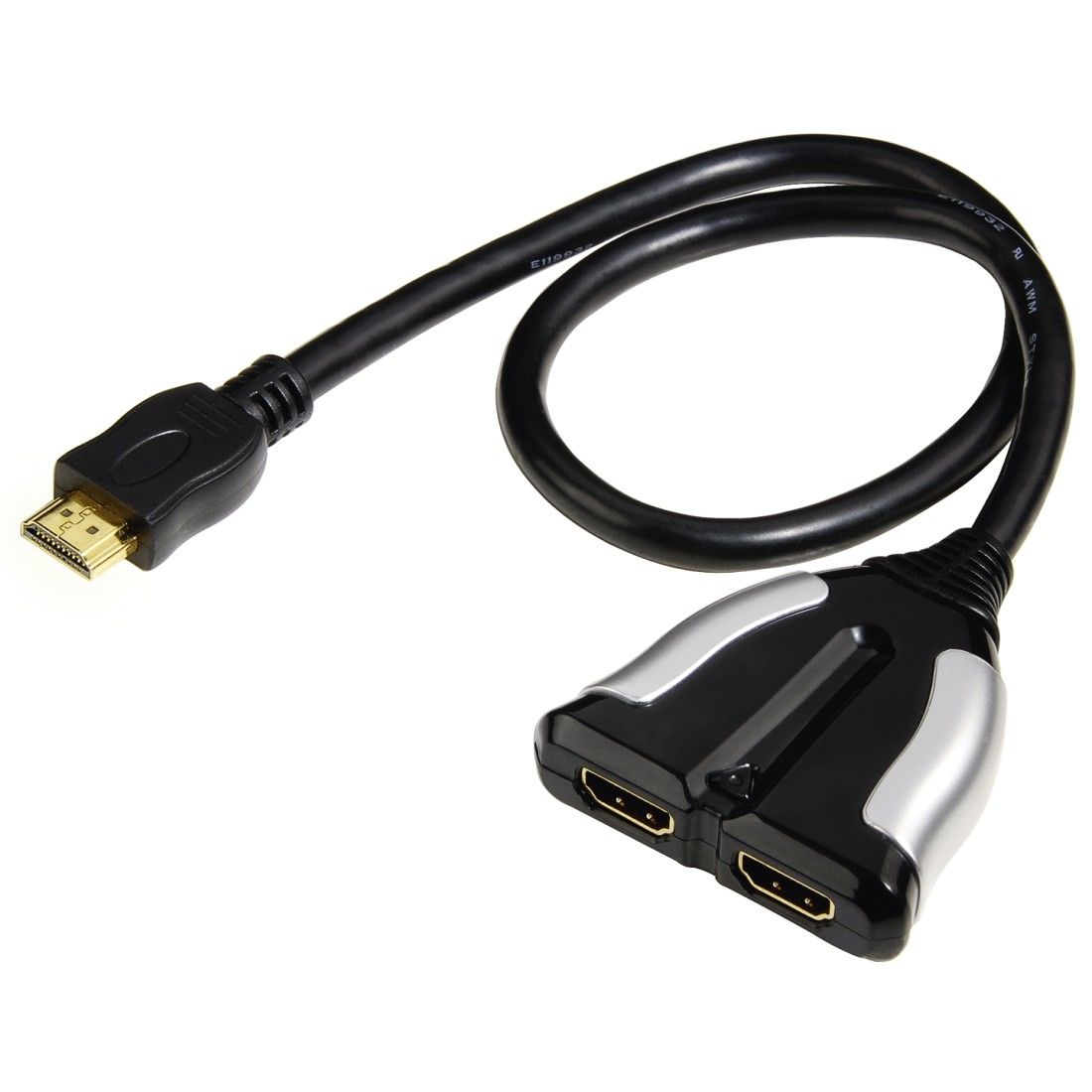 Hama HDMI/2xHDMI – image 2