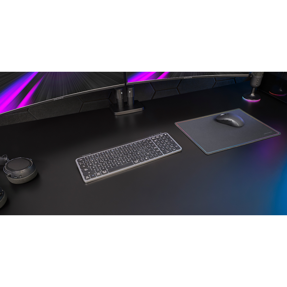 Mars Gaming MK-SILENKEYS keyboard Universal RF Wireless + Bluetooth QWERTY Spanish Black – image 6