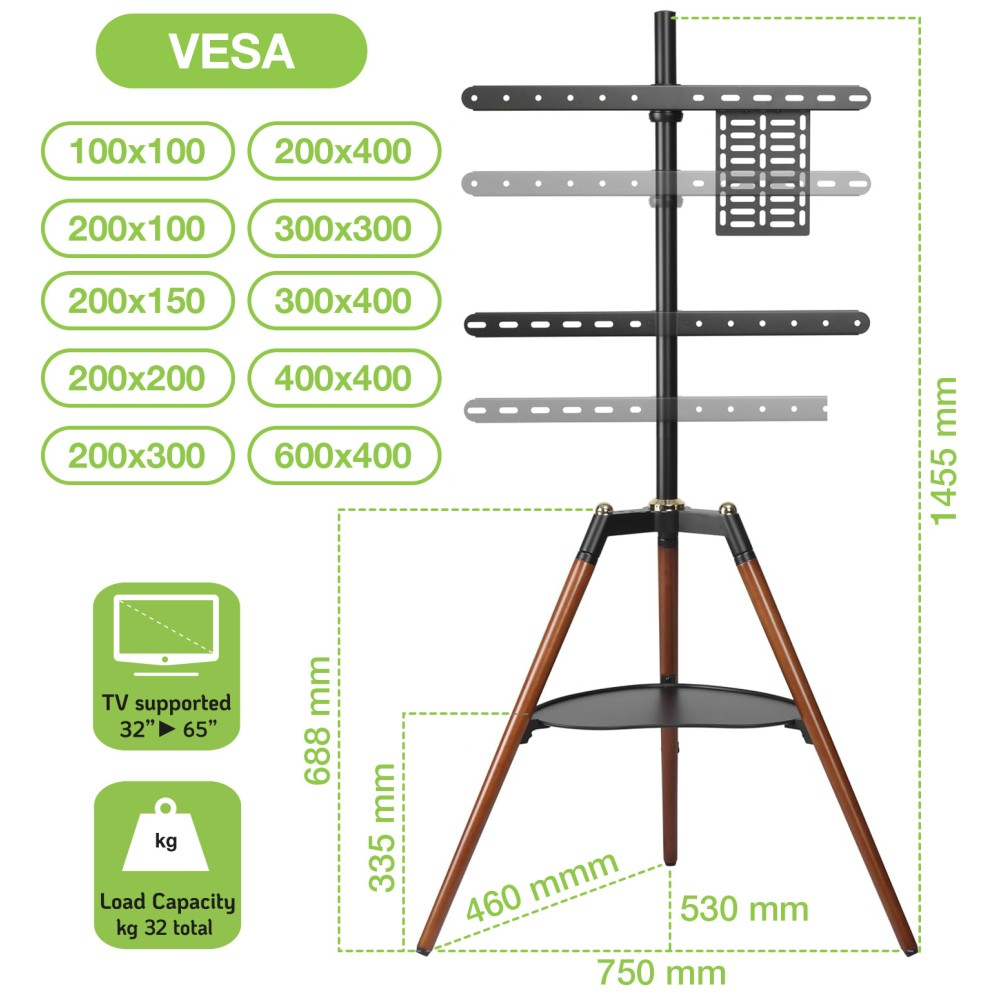 Techly ICA-TR58 TV mount/stand – image 6