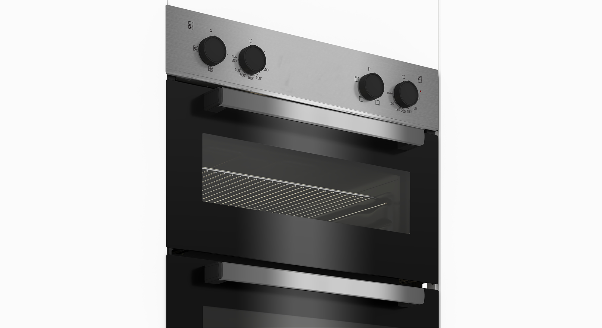 Beko BBRDF21000X 90cm Built-In Double Fan Oven with SteamShine Cleaning – image 2