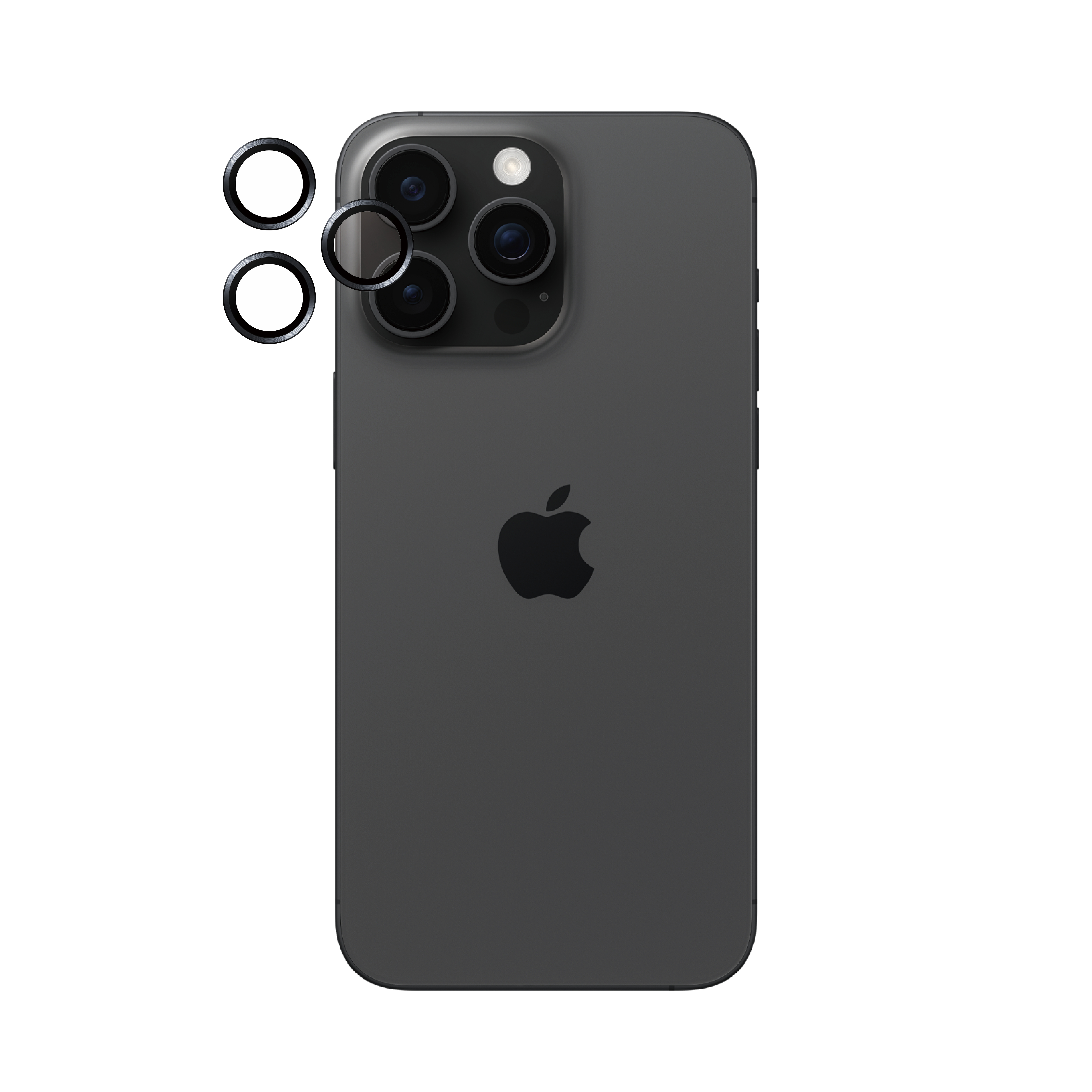 PanzerGlass ® Hoops® Camera Lens Protector Black iPhone 15 Pro | Pro Max (10 pcs.) Clear screen protector Apple 1 pc(s)