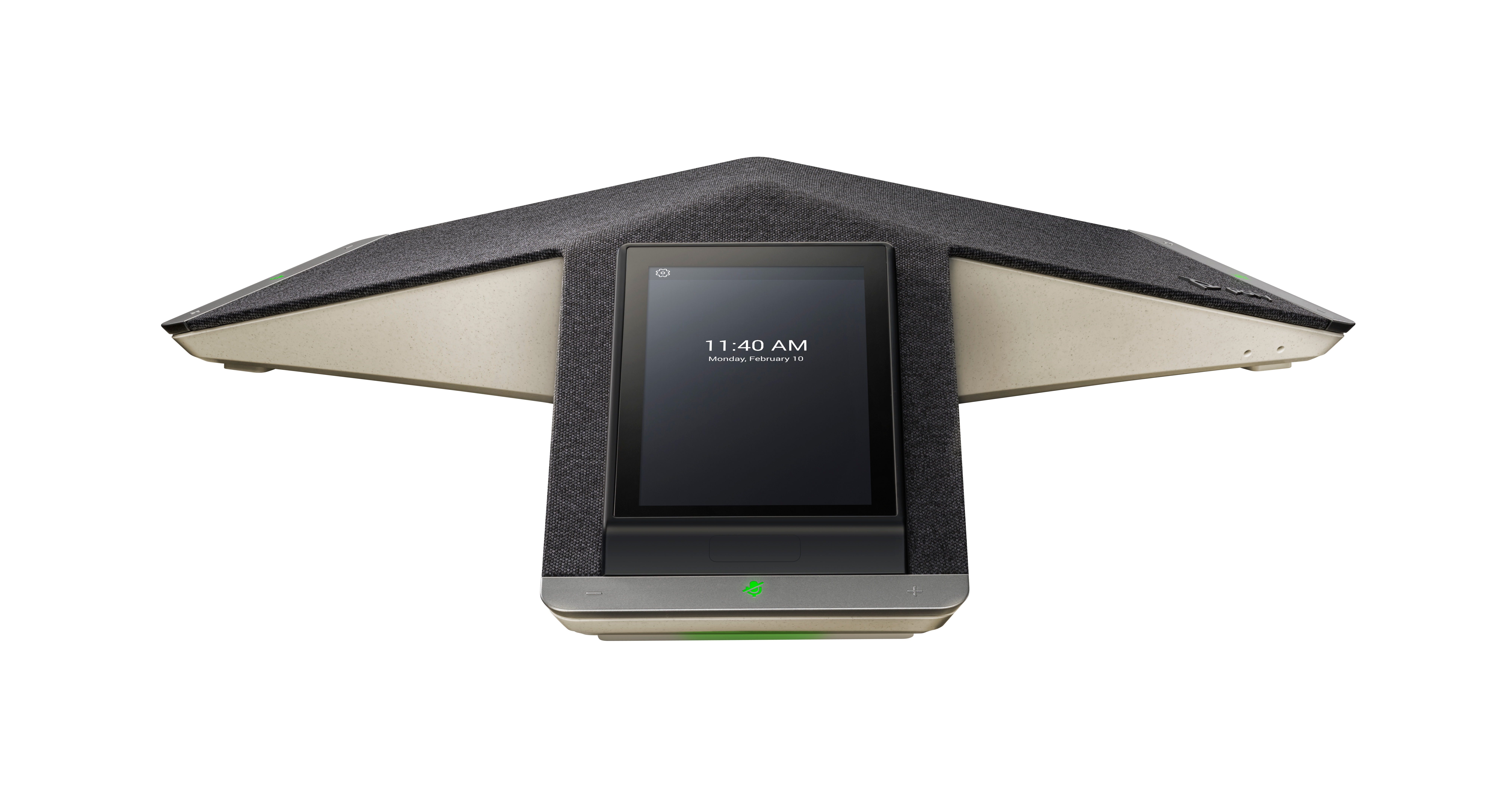 HP Poly Trio C60 IP Conference Phone for Microsoft Teams and PoE-enabled No Radio. Product colour: Black, Display resoluti