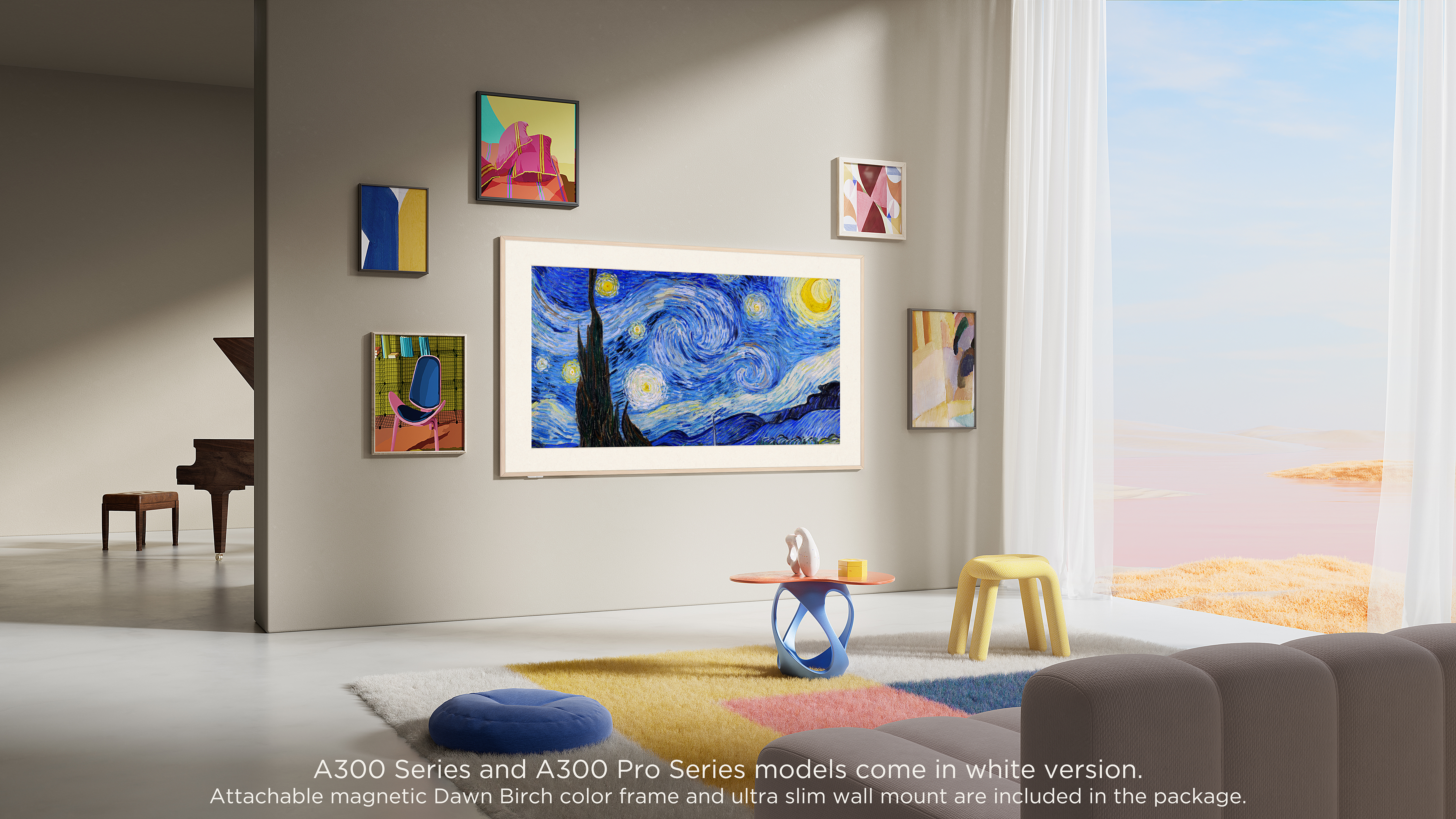 TV QLED Pro TCL 65A300W NXTVISION 165 cm 4K UHD Aluminium brossé — photo 2