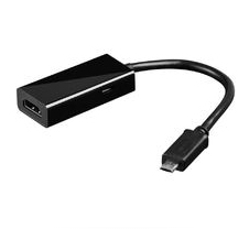 Microconnect USBABMICROHDMI1 USB graphics adapter Black