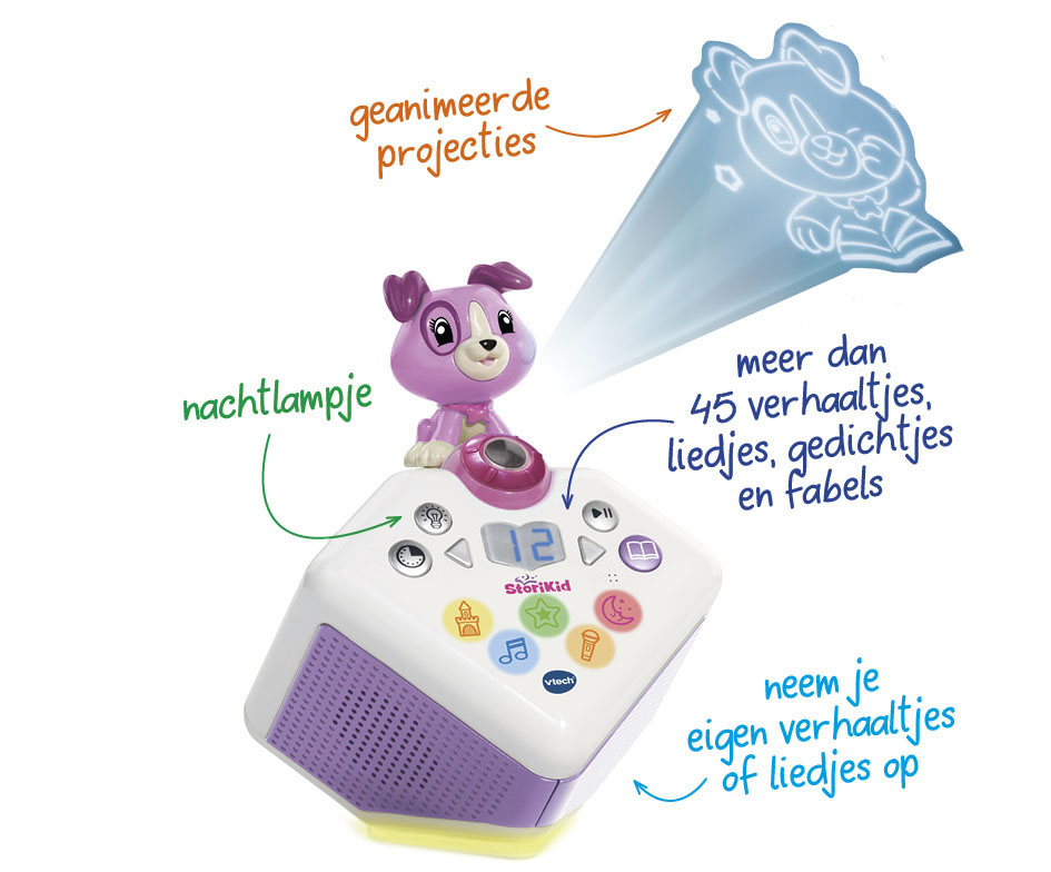VTech StoriKid - Jouw interactieve verhaaltjesverteller roze – image 3