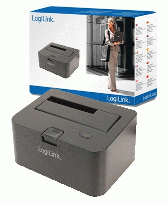 LogiLink Docking Station USB for 2.5" + 3.5" SATA – image 2