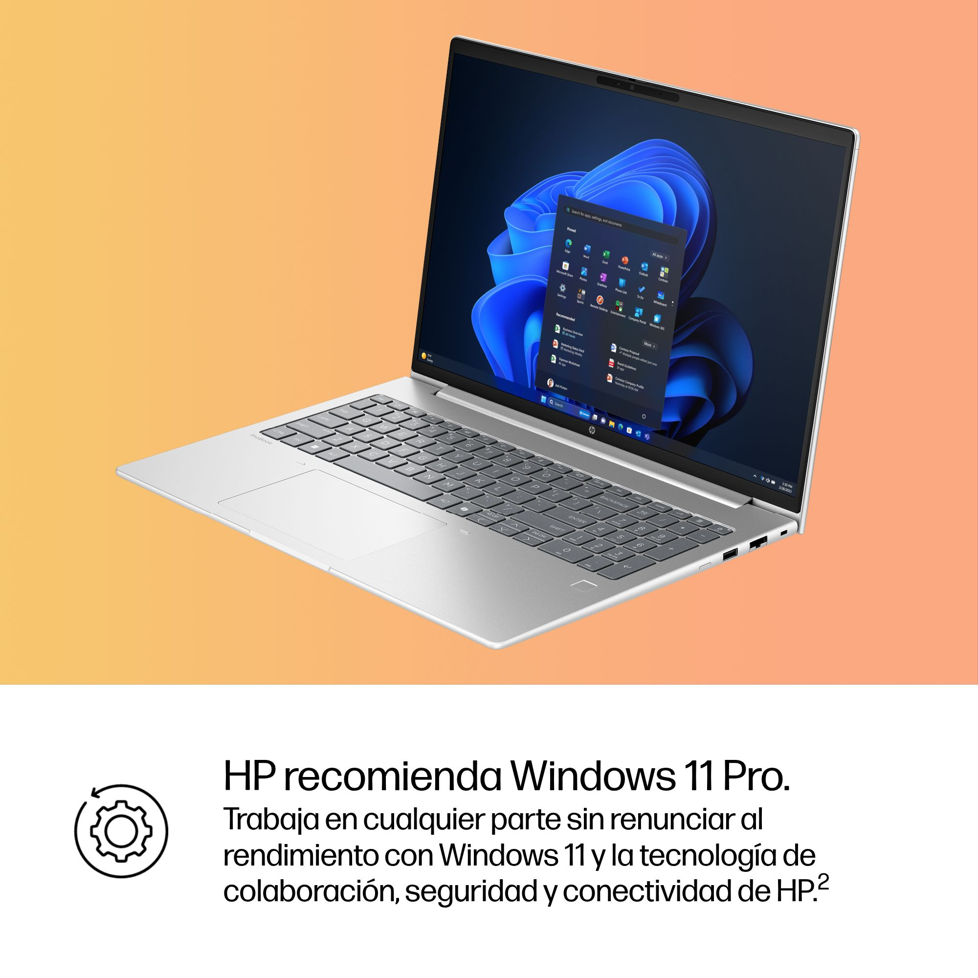 Portátil - HP ProBook 4 G1iR 16" WUXGA, Intel® Core™ 5 120U, 16 GB DDR5, 512 SSD, UHD Graphics, Windows 11 Pro, Plateado - imagen 8