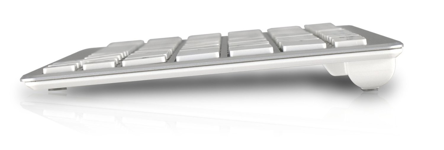 KeySonic KSK-3021RF keyboard Office RF Wireless Silver, White – image 2