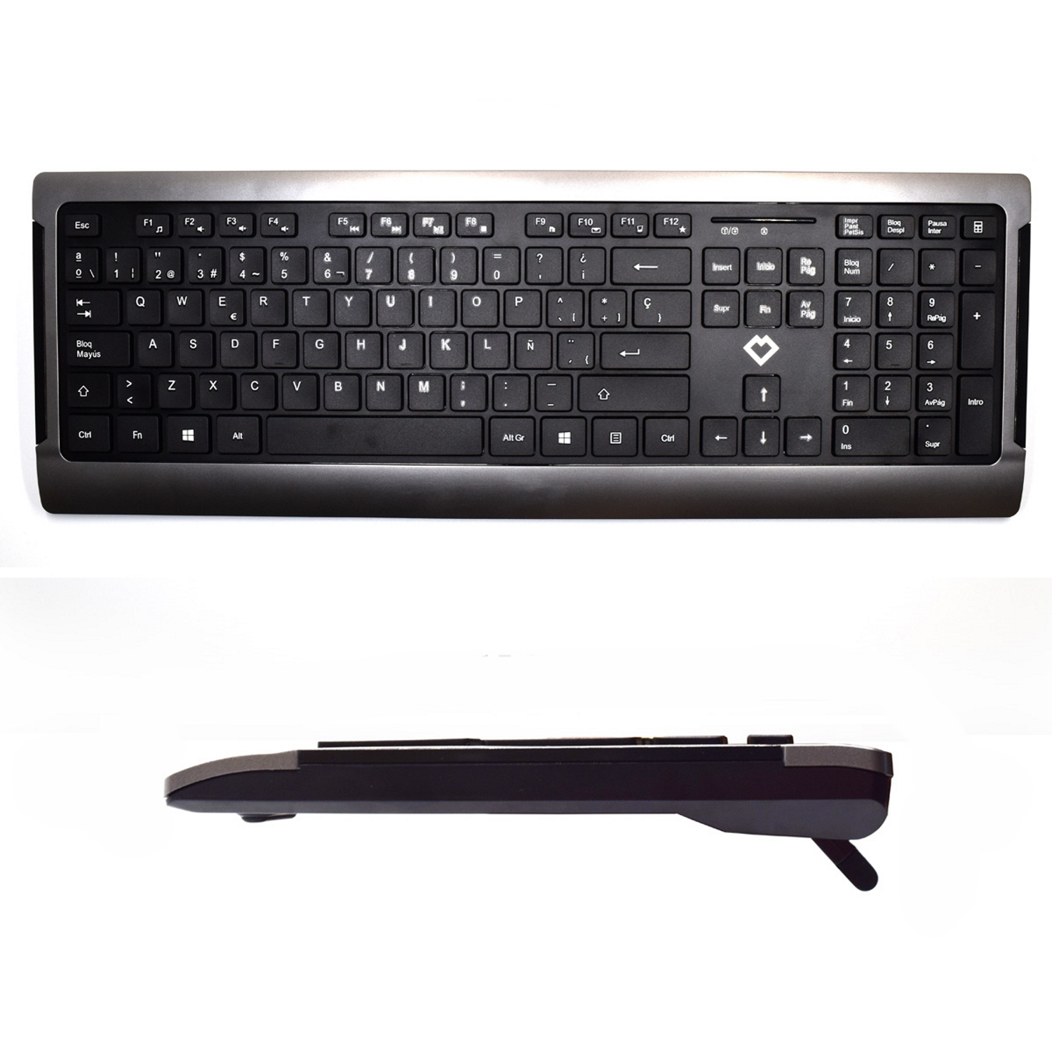 Welly Enjoy IT WY30002 keyboard Mouse included Home RF Wireless QWERTY Spanish Black – image 6