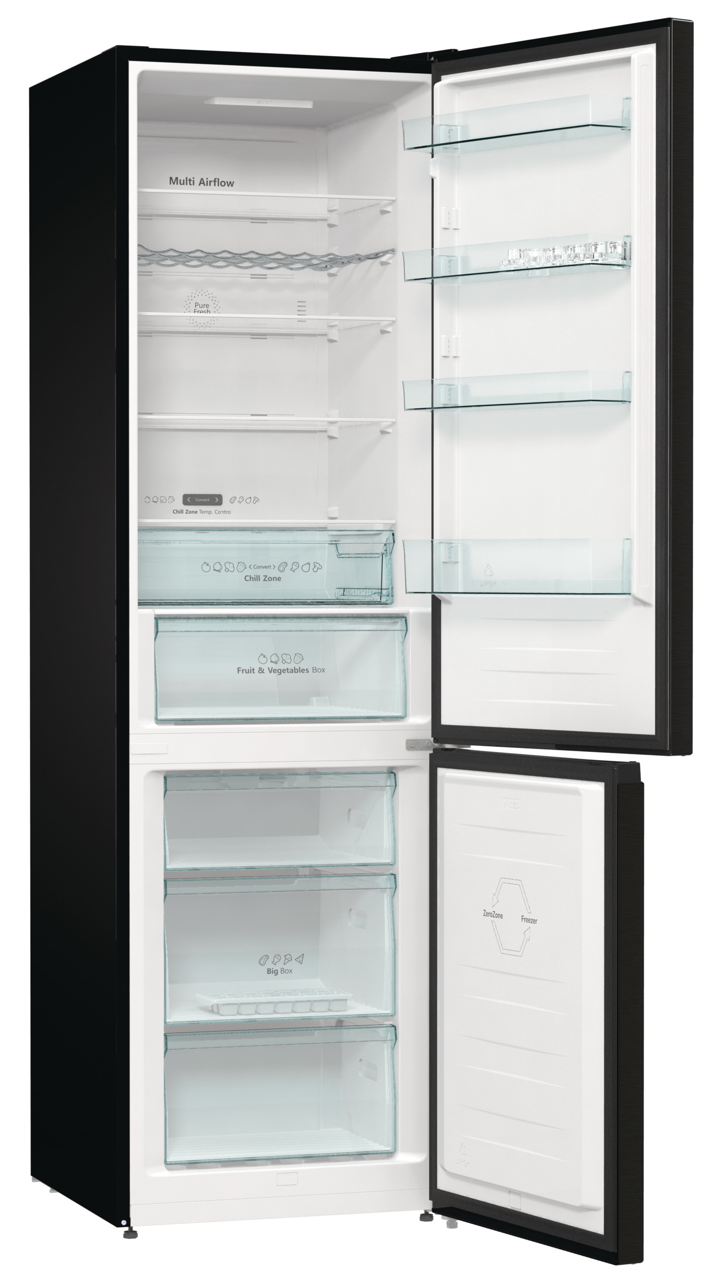 Hisense RB470N4CFD fridge-freezer Freestanding – image 2