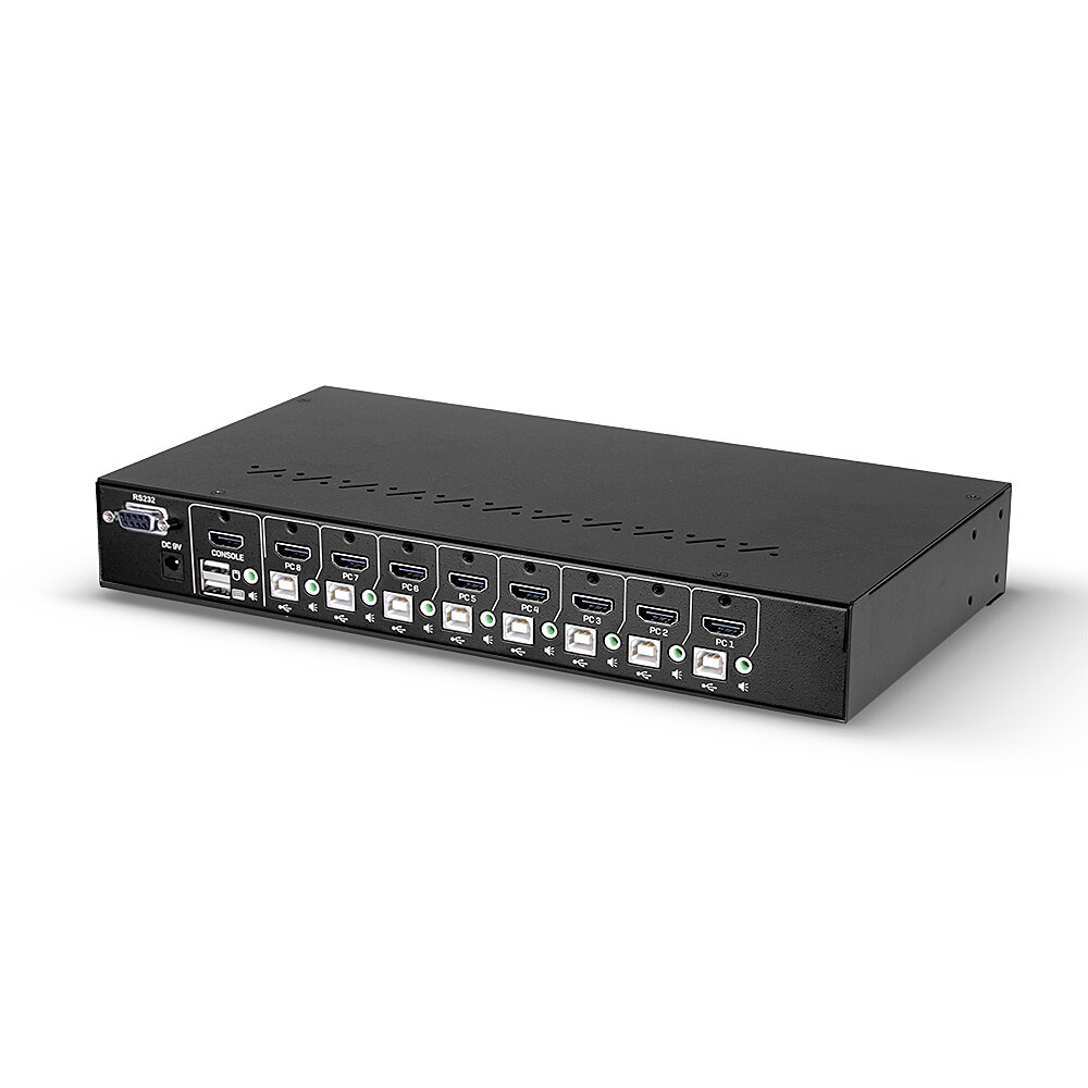 Lindy 39538 KVM switch Rack mounting Black – image 3