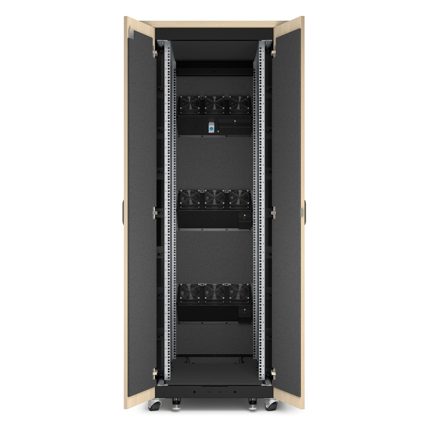 APC NetShelter Soundproof, 38U, Server Rack Enclosure – image 3