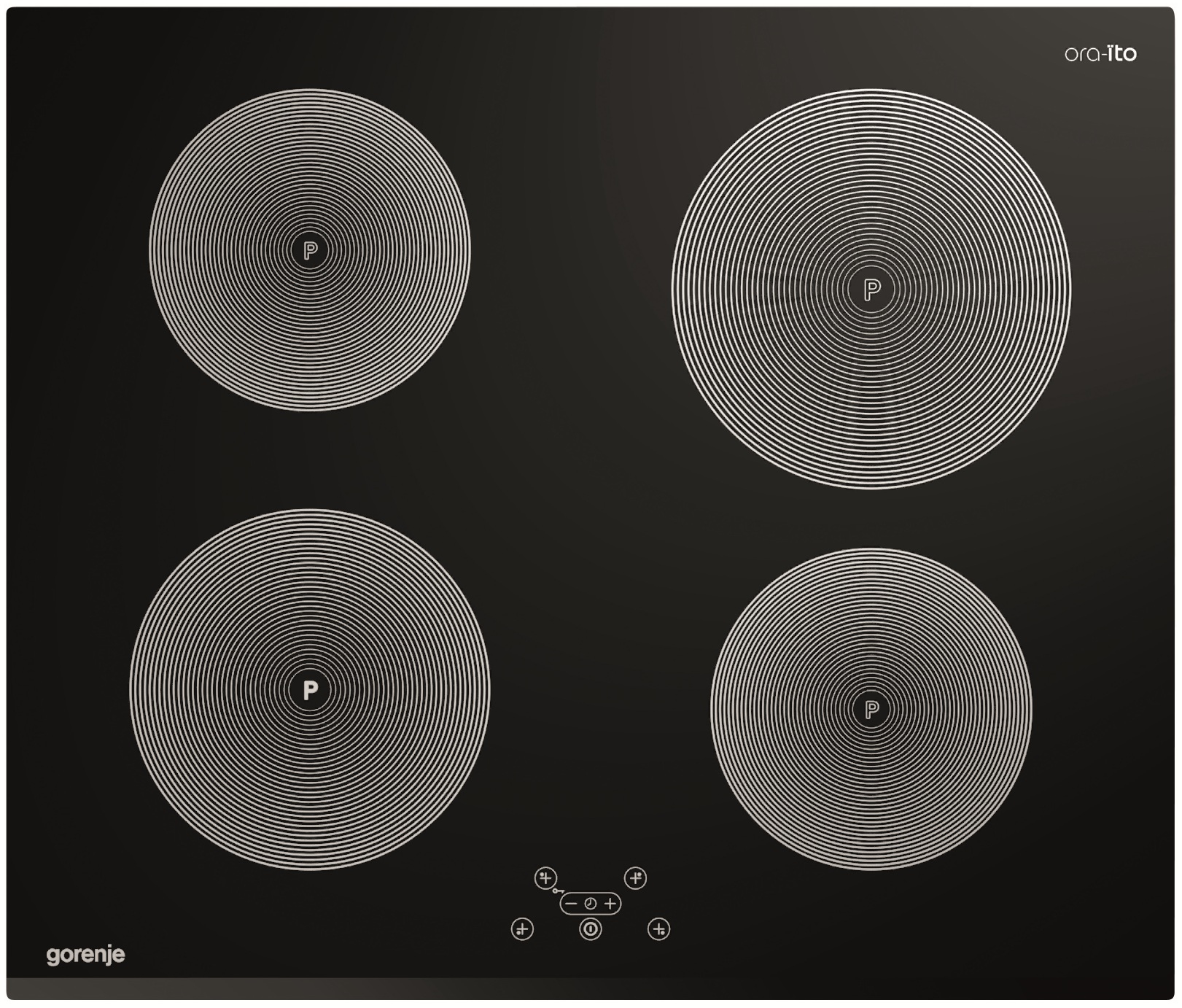 Gorenje IT65ORA hob Black Built-in Zone induction hob 4 zone(s)