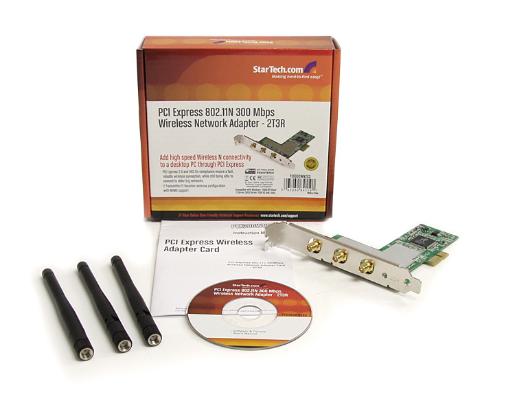 StarTech.com PEX300WN2X3 network card Internal WLAN 300 Mbit/s – image 5