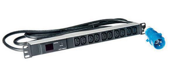Lanview LVR261877 power distribution unit (PDU) 10 AC outlet(s) 1U Black – image 3