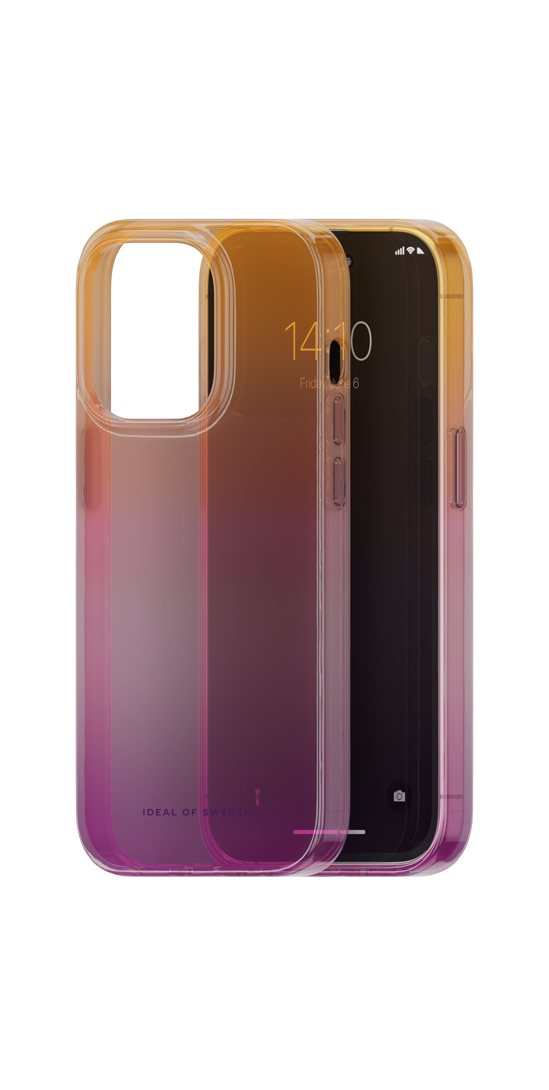 iDeal of Sweden Clear Case iPhone 14PR Vibrant Ombre