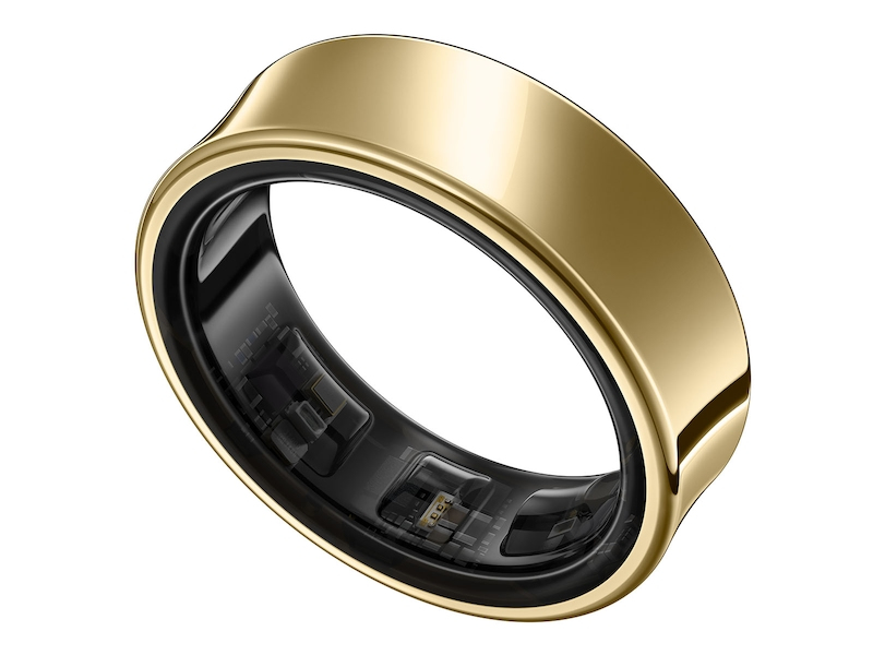 GALAXY RING SIZE 9 TITANIUM SILVER ANDROID ONLY - Image 1