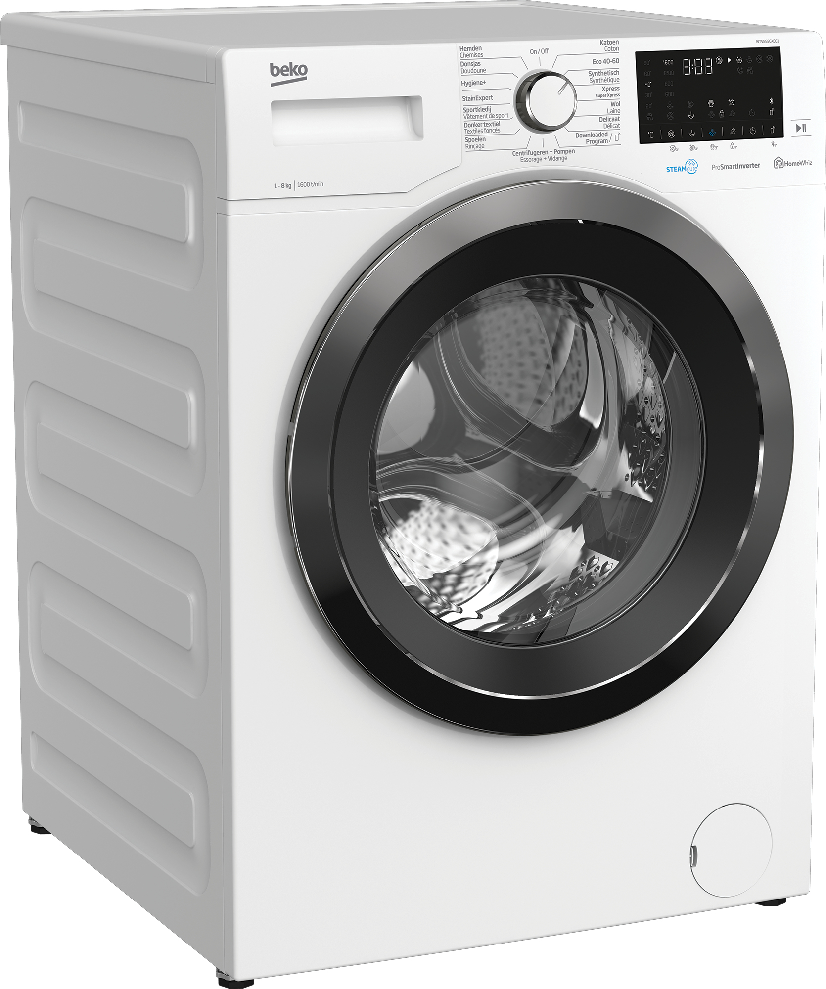 Beko WTV8836XC01 washing machine Front-load – image 2