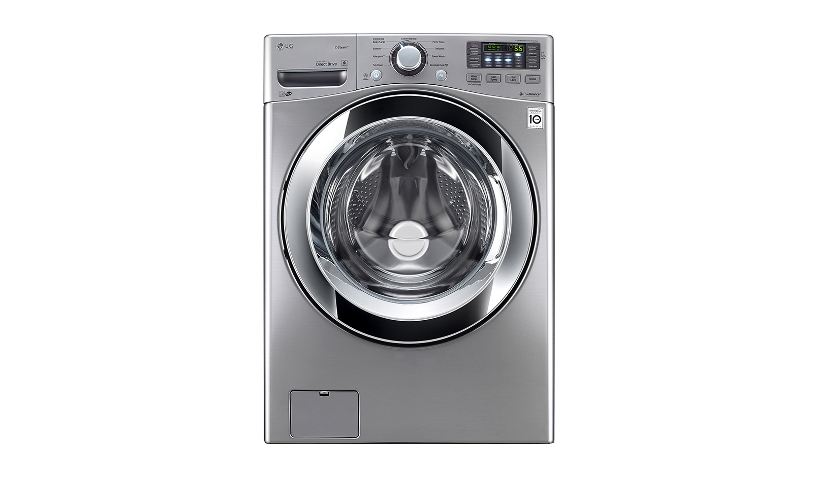 LG WM3370HVA washing machine Front-load 1300 RPM Graphite – image 2