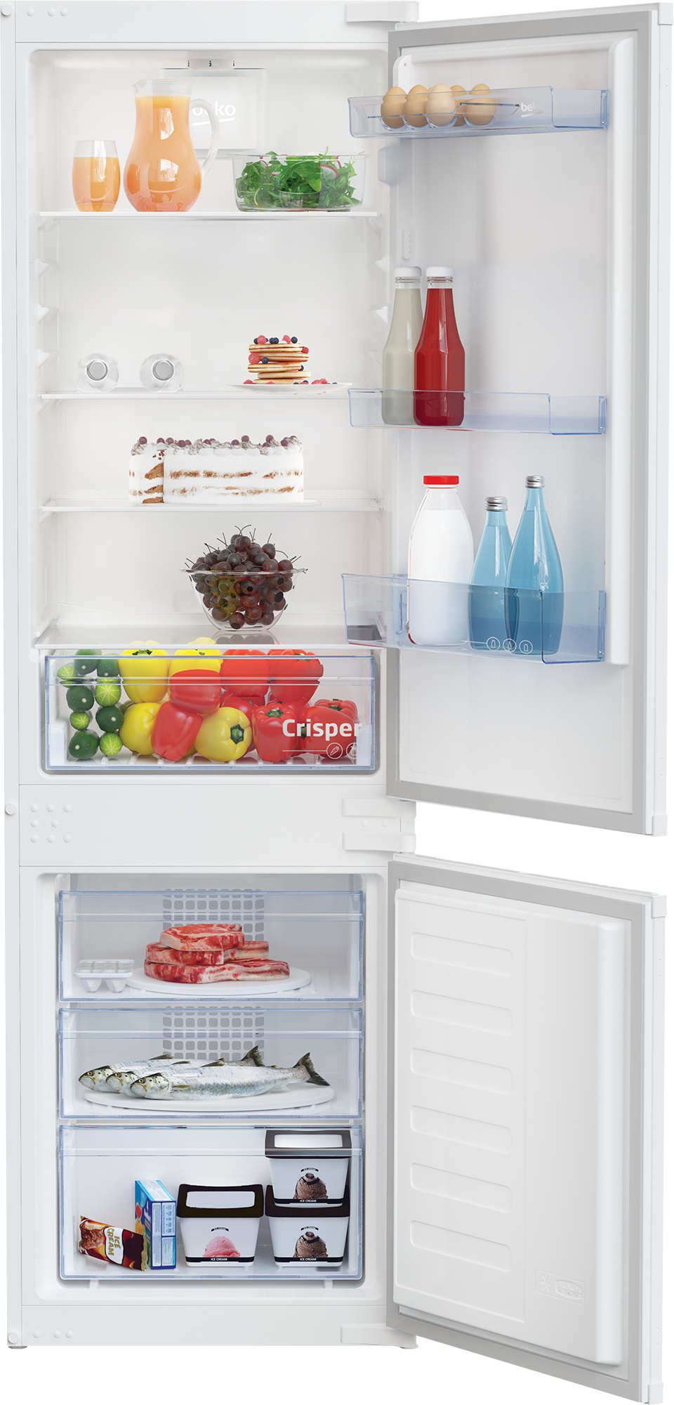 Beko BCSA285K4SFN — vue 1 sur 4