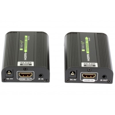 Techly 100570 AV extender AV transmitter & receiver Black – image 2
