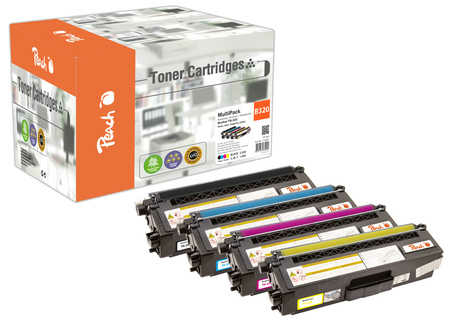 Peach PT783 toner cartridge 4 pc(s) Compatible Black, Cyan, Magenta, Yellow