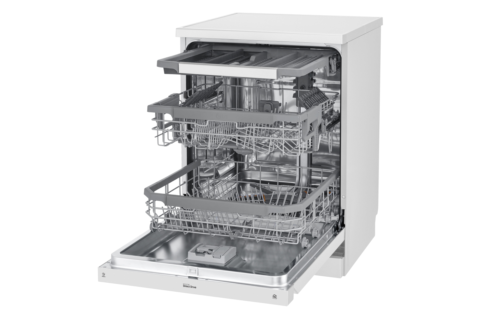 LG DF215FW dishwasher Freestanding 14 place settings – image 7