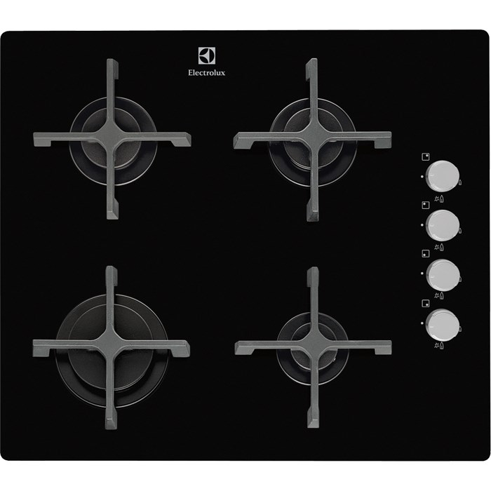 Electrolux EGT16142NK hob Black Built-in Gas 4 zone(s)