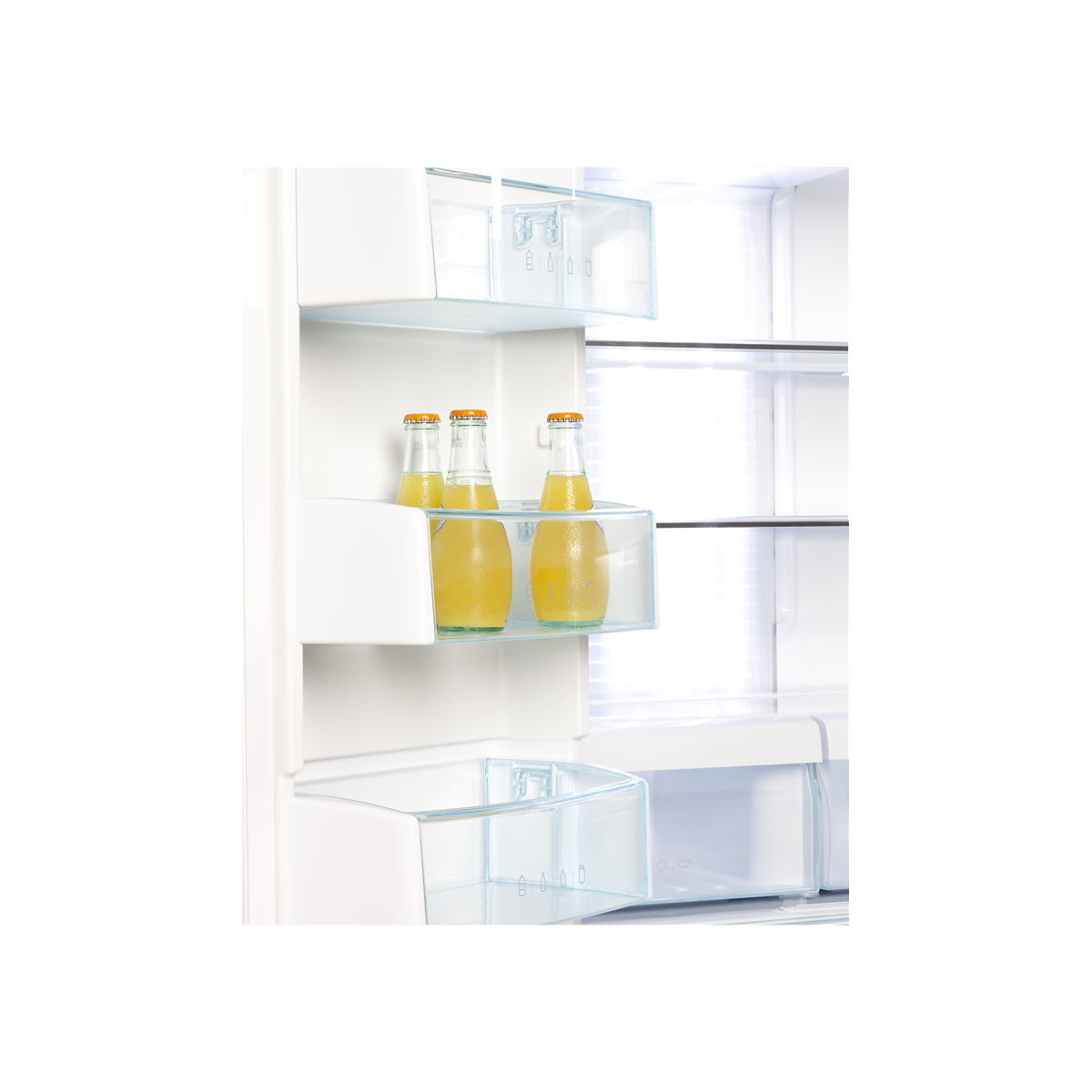 Haier HB21FGBAA side-by-side refrigerator Freestanding – image 4