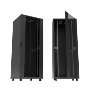 LogiLink D22S61B rack cabinet Freestanding rack Black