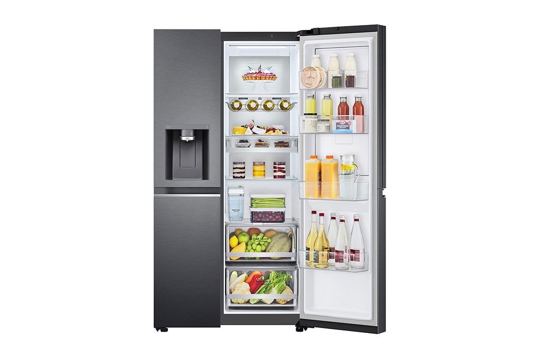 LG GSJV91MCAE side-by-side refrigerator Freestanding – image 9