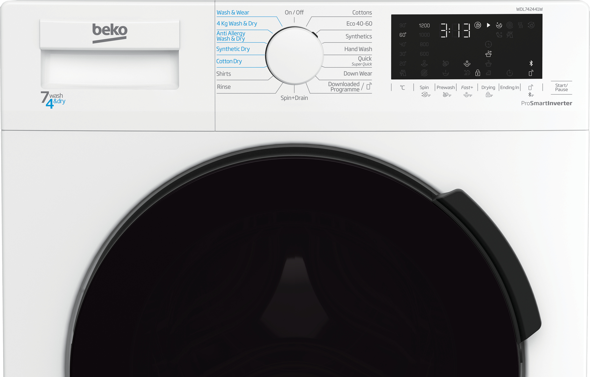Beko WDL742441W Freestanding – image 3