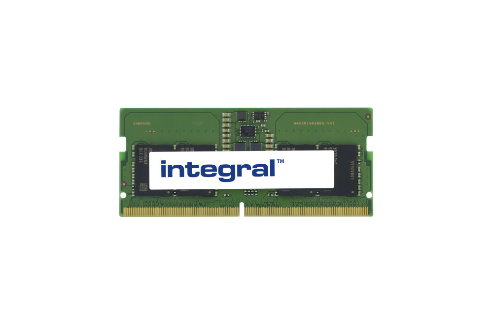 Integral 8GB LAPTOP RAM MODULE DDR5 4800MHz PC5-38400 UNBUFFERED NON-ECC SODIMM