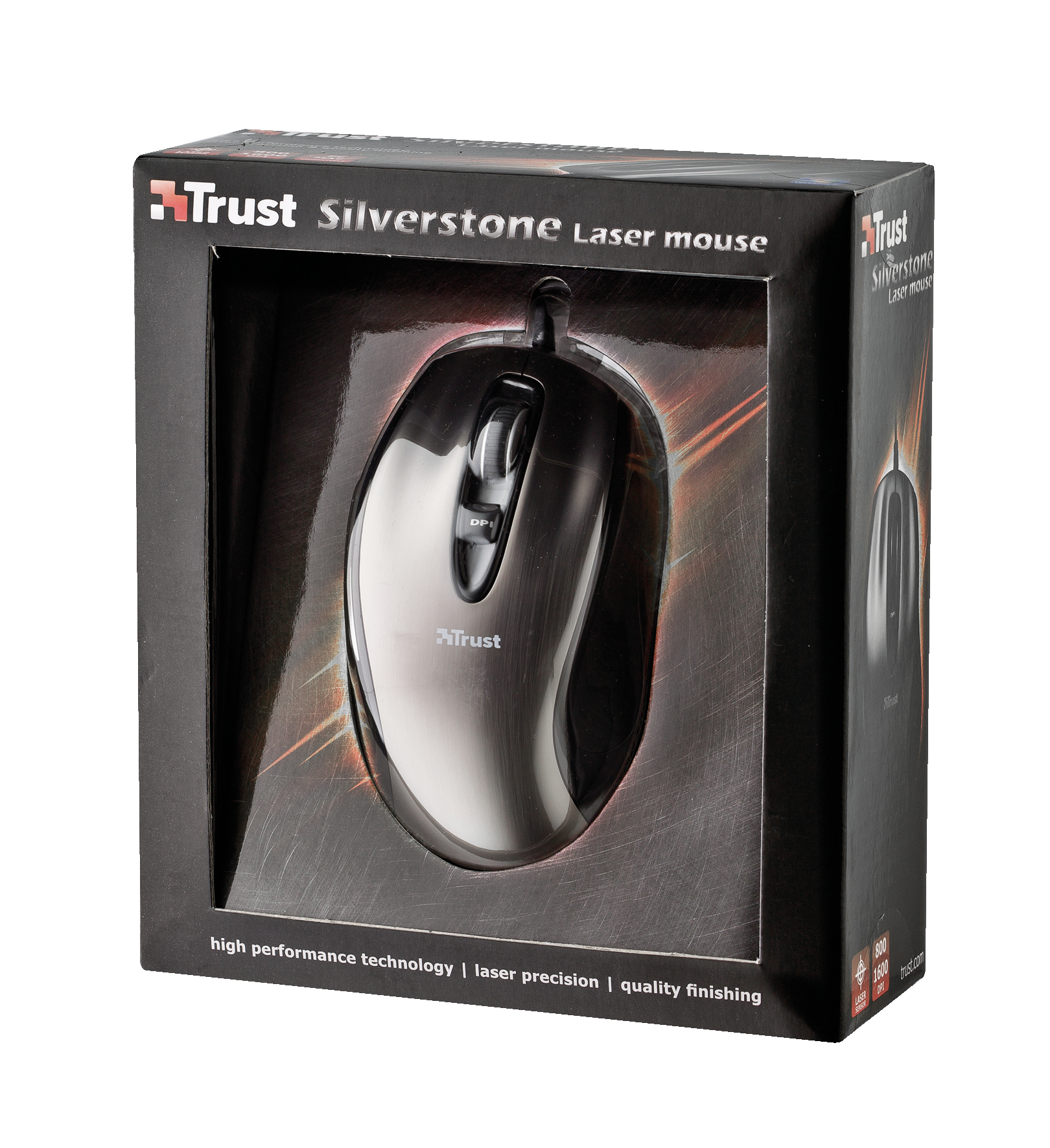 Trust Silverstone mouse USB Type-A Laser 800 DPI – image 3