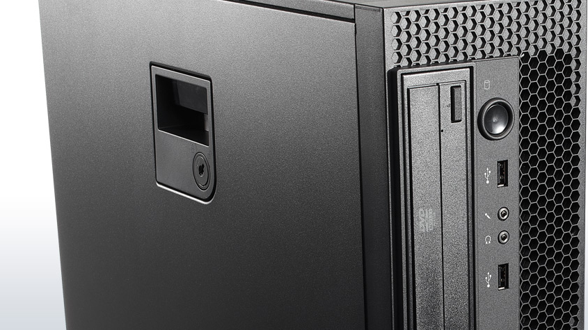 Lenovo ThinkStation C30 Intel® Xeon® E5 Family E5-2643 4 GB DDR3-SDRAM 1 TB HDD Windows 7 Professional SFF Workstation Black image 4