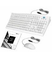 HP Keyboard, 3-Button Optical Mouse, USB