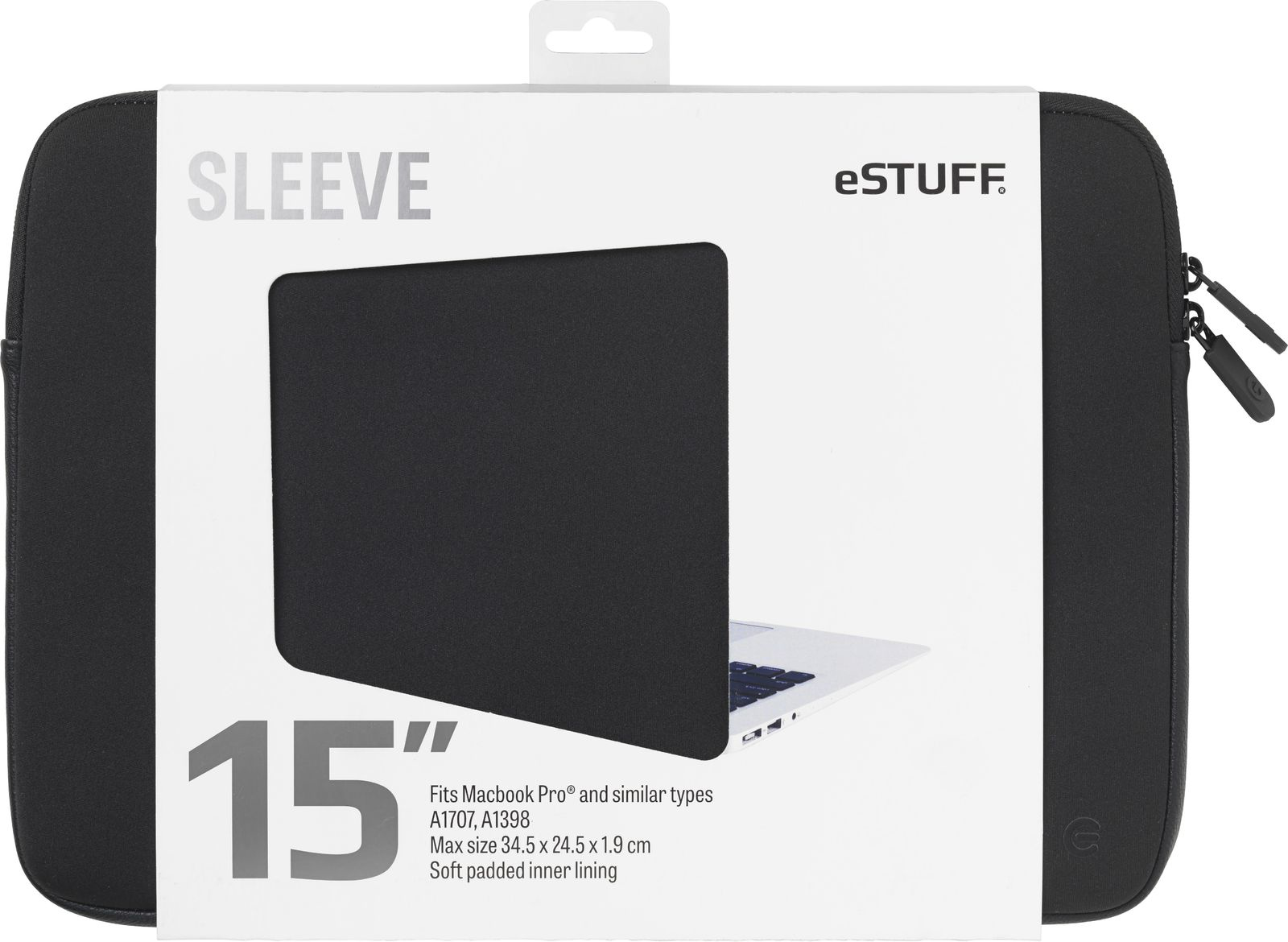 eSTUFF ES82251-BLACK laptop case – image 2