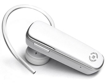 Celly BH8W headphones/headset Wireless Ear-hook Car Micro-USB Bluetooth White
