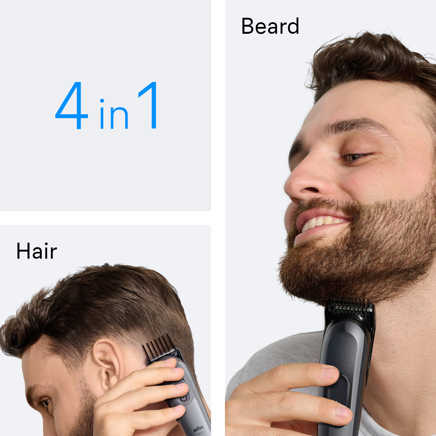 Braun AIO3500 hair trimmers/clipper Black, Grey 14 Nickel-Metal Hydride (NiMH) – image 6
