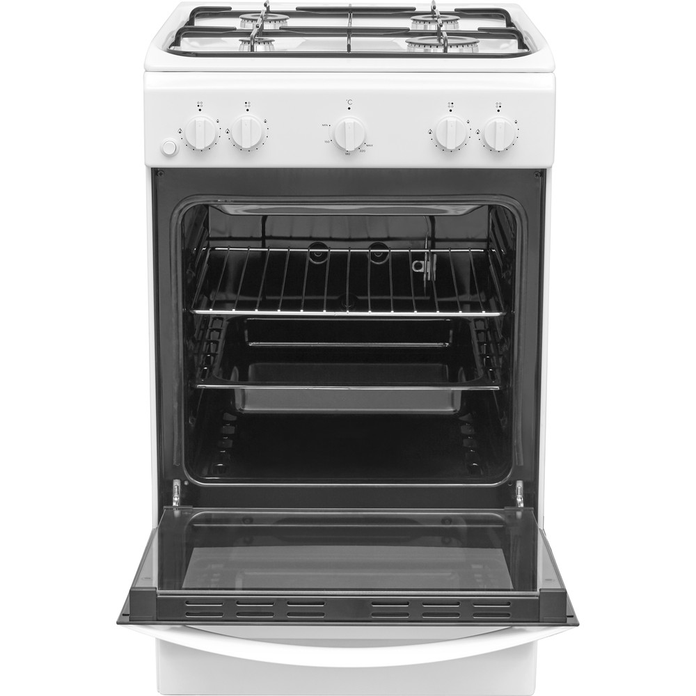 Indesit IS5G0KMW/E cooker Freestanding cooker Gas White – image 2
