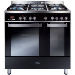 CDA RC9021BL cooker Freestanding cooker Electric Combi Black