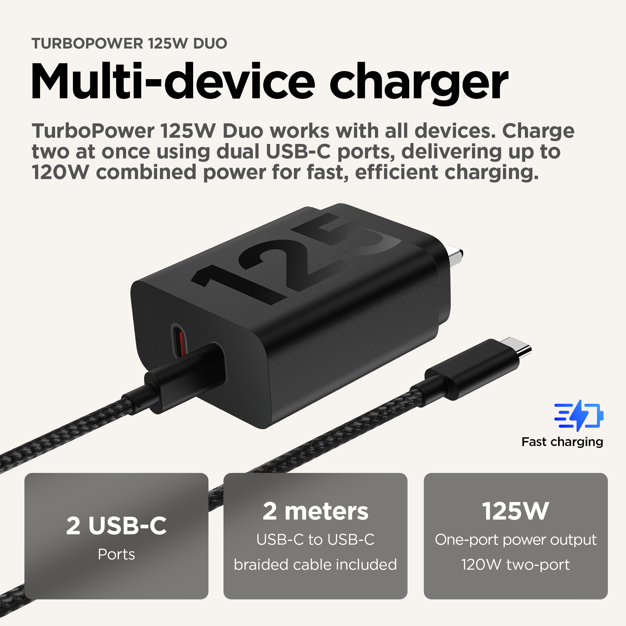 Motorola TurboPower 125W Duo Charger – image 7