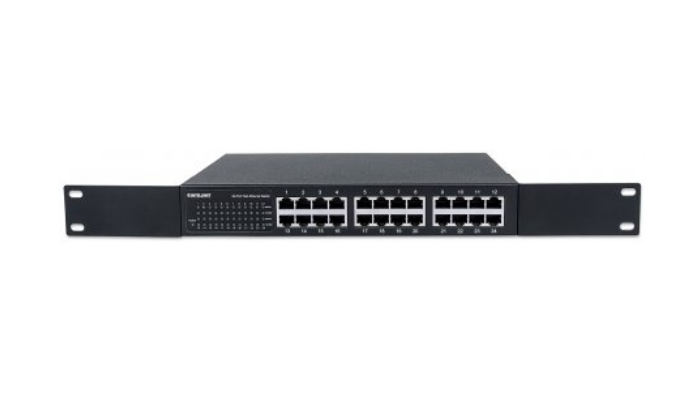 Intellinet 560924 network switch Unmanaged L2 Fast Ethernet (10/100) 1U Black – image 6