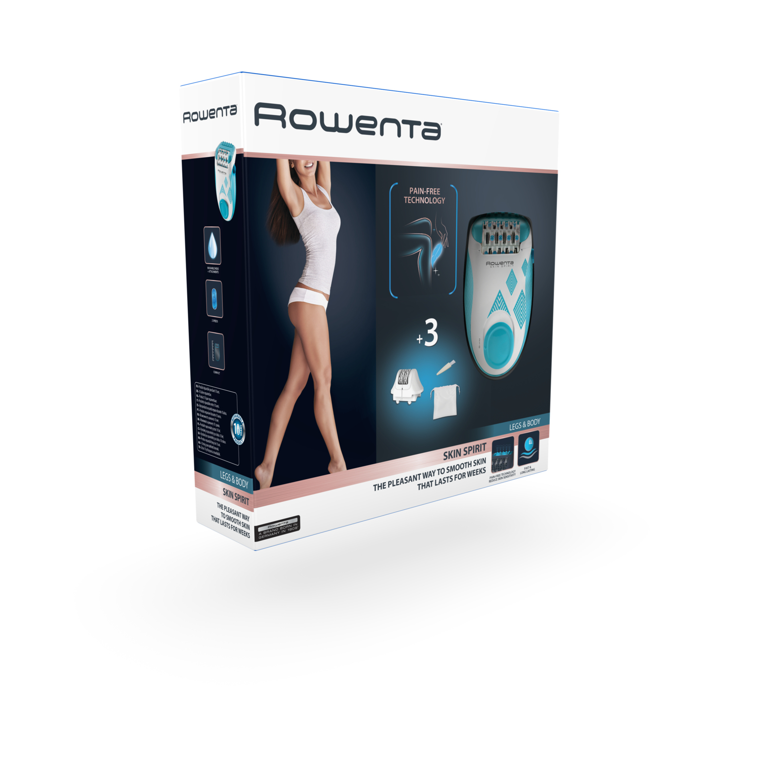 Rowenta EP2910 24 tweezers Blue, White – image 6