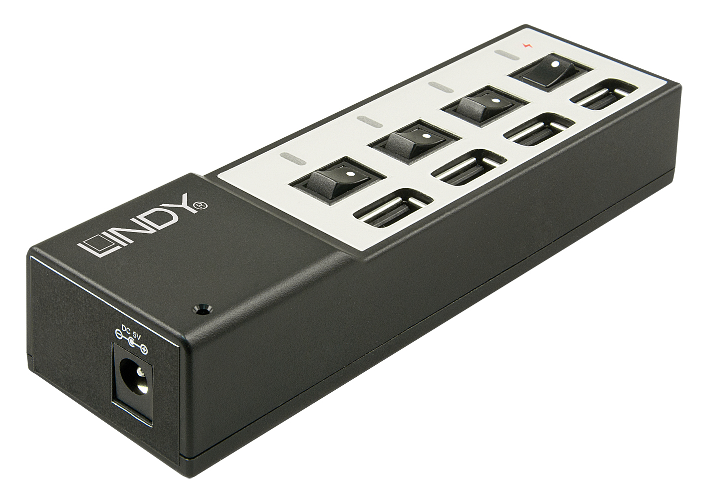 Lindy 73384 mobile device charger MP3, MP4, Smartphone, Tablet Black AC, USB Indoor