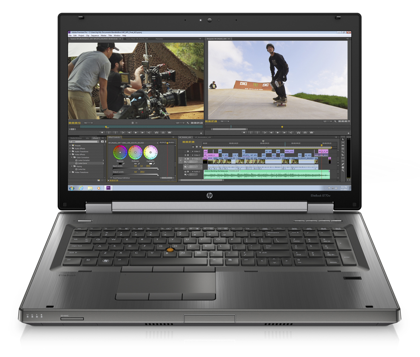 HP 8770w + 230W Docking Station – image 1