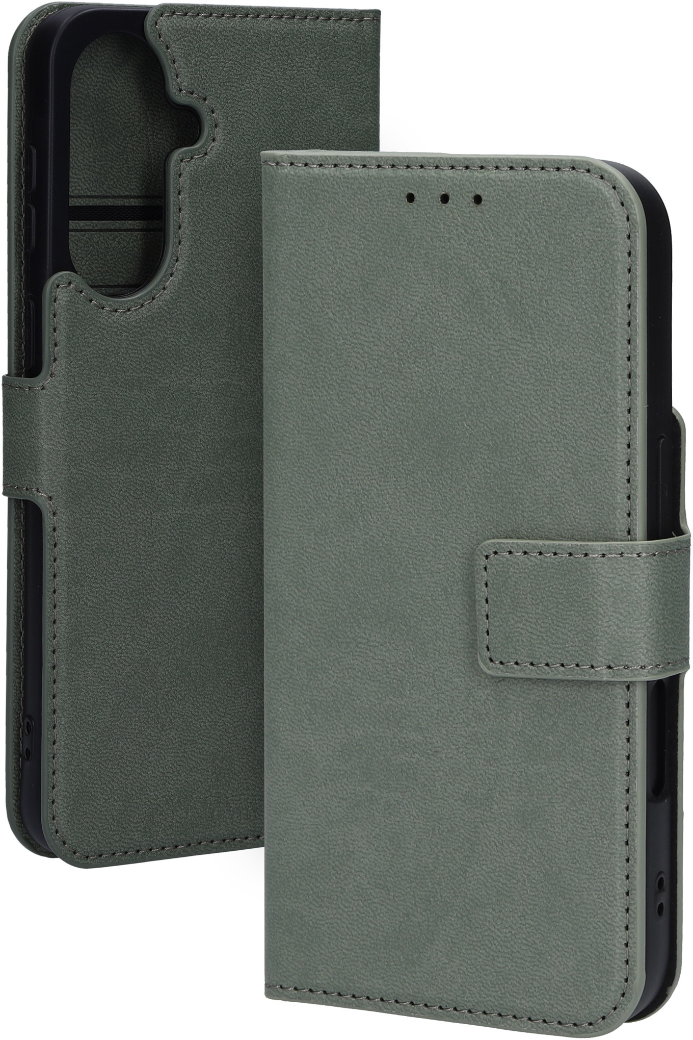 Mobiparts Classic Wallet Case Samsung Galaxy A37 Stone Green