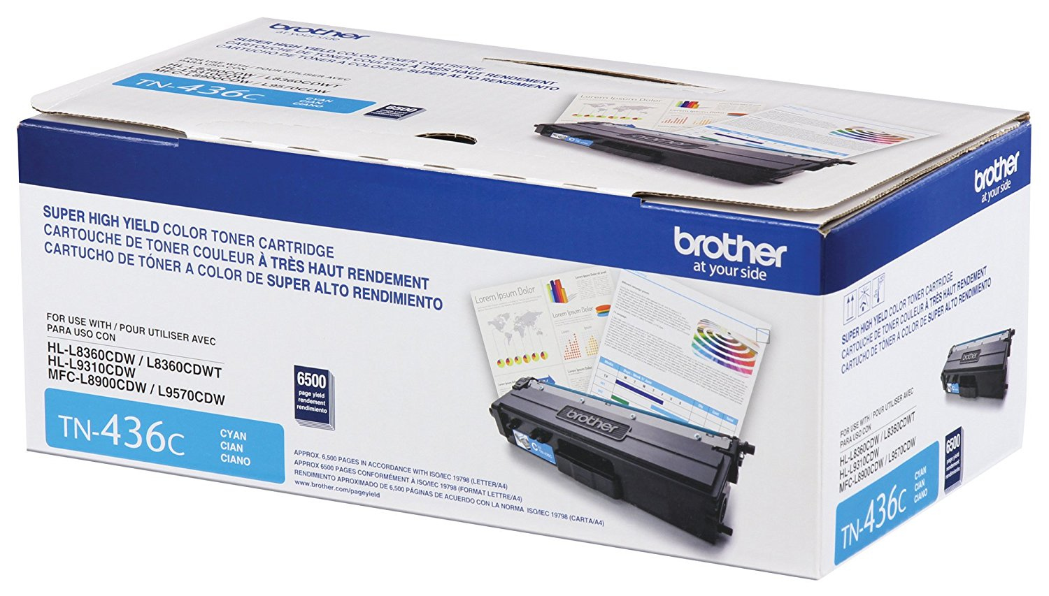 Brother TN-436C toner cartridge 1 pc(s) Original Cyan – image 3