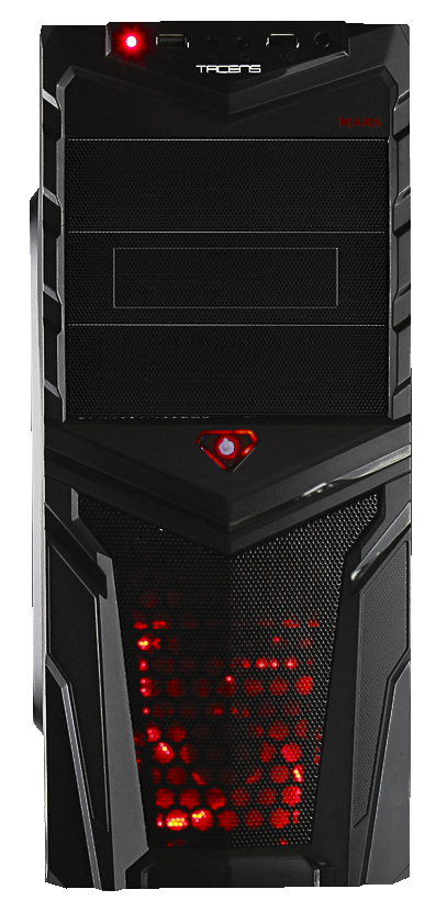 Mars Gaming MC2 computer case Midi Tower Black